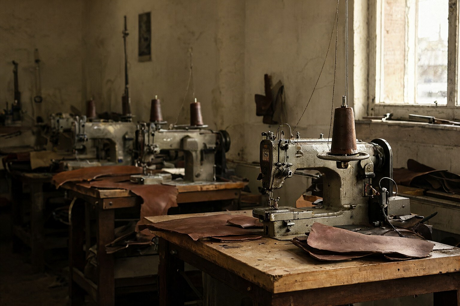 Leather goods workshop